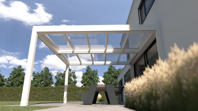 Terrassendächer: Formschöner und solider Wetterschutz